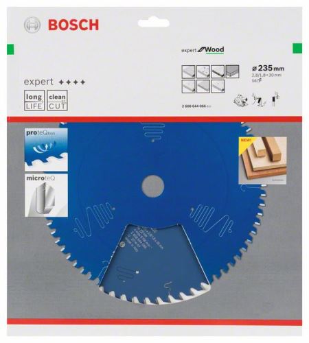 BOSCH Expert fűrészlap fához 235 x 30 x 2,8 mm, 56 2608644066