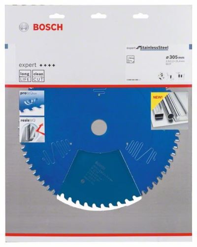 BOSCH körfűrészlap Expert rozsdamentes acélhoz 305 x 25,4 x 2,5 x 60 2608644285