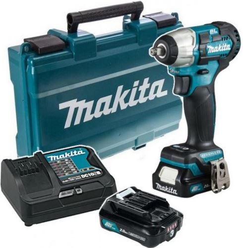 Makita akkus ütvecsavarozó kulcs Li-ion CXT 12V/2.0Ah TW160DSAE