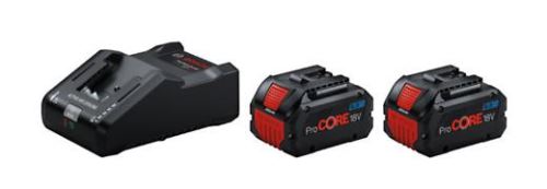 BOSCH kezdőkészlet 2 x ProCORE18V 8.0Ah + GAL 18V-160 1600A02T5P