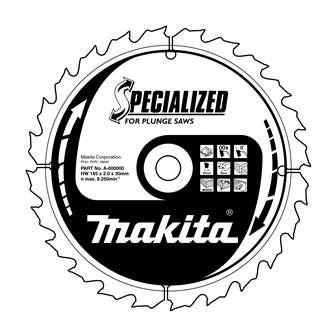 MAKITA fafűrészlap SPECIALIZÁLT 160x2,2x20 mm 28 fogú merülőfűrészekhez B-09260