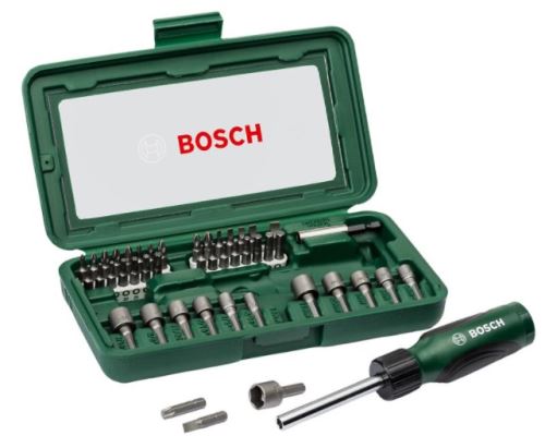 BOSCH 46 részes csavarhúzó készlet 2607019504