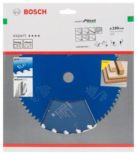 BOSCH Expert fűrészlap fához 190 x 20 x 2,6 mm, 24 2608644044