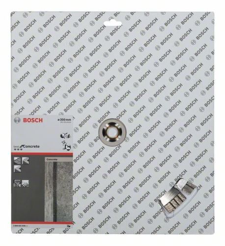 BOSCH gyémánt vágótárcsa Legjobb betonhoz 350 x 20,00+25,40 x 3,2 x 15 mm 2608602658