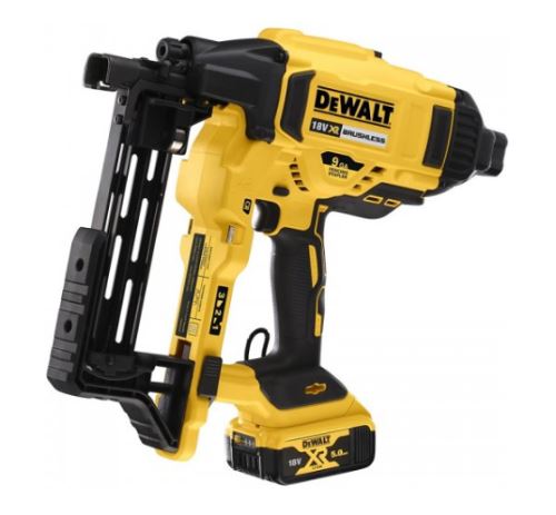 DEWALT akkumulátoros tűzőgép kerítésekhez 18V 2x5,0Ah DCFS950P2