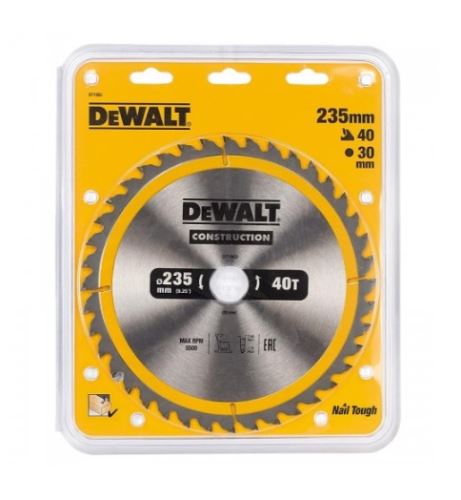 DEWALT fűrészlap ATB 10° 235 x 30 mm, 40 fog DT1955