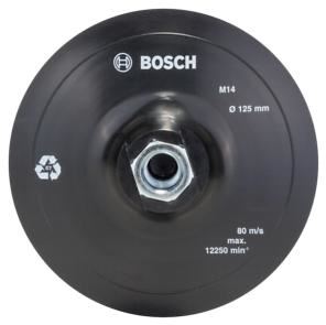 BOSCH Gumi csiszolólap sarokcsiszolókhoz, tépőzáras, 125 mm D = 125 mm 2609256272