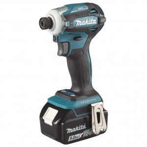 MAKITA Akkus ütvecsavarhúzó 1/4" Li-ion LXT 18V/5.0Ah, Makpac DTD172RTJ