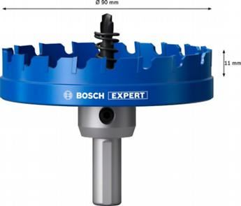 BOSCH EXPERT keményfém lyukasztó fémlemez 90mm 2608901447