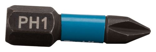 MAKITA torziós bit 1/4" IMPACT BLACK PH1, 25 mm 2 db B-63600