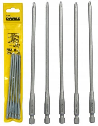 DEWALT Long bit - PR2 / DCF6201 és DCF6202 és DCF620 számára / (5 db) DT7206