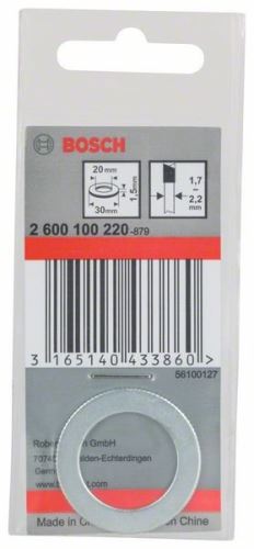 BOSCH szűkítő gyűrű fűrészlapokhoz 30 x 20 x 1,5 mm 2600100220