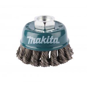 MAKITA acél drótkefe, fonott huzal 0,5 mm, 60 mm D-24119