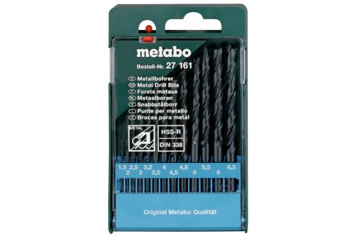 METABO Fúrókészlet fém-HSS-hez (13 db) 627161000