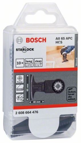 BOSCH RB – 10 db AII 65 APC 40 x 65 mm 2608664476