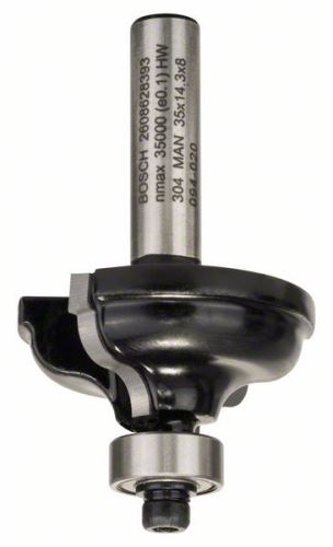 BOSCH Profilvágó A 8 mm, R1 4,8 mm, B 11 mm, L 14,3 mm, G 57 mm 2608628393