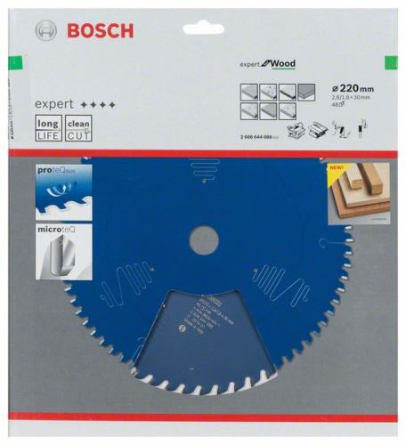 BOSCH fűrészlap EX WO T 220x30-48 2608644088