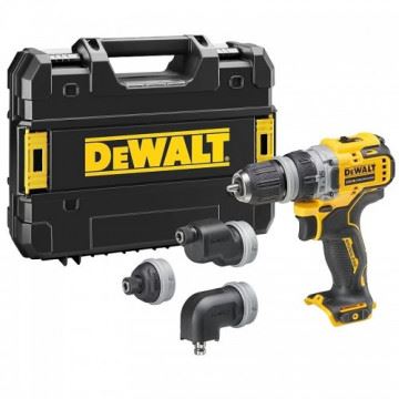 DEWALT Akkus fúrócsavarozó többfunkciós fejjel 12V DCD703NT akkumulátor nélkül