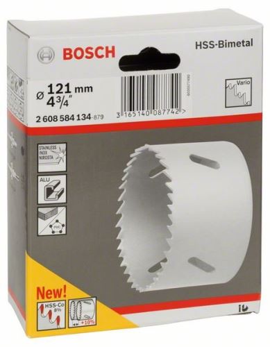 BOSCH HSS-bimetál lyukasztó szabványos adapterhez 121 mm, 4 3/4" 2608584134