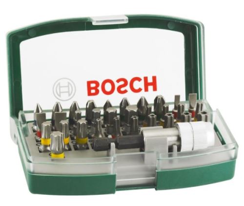 BOSCH 32 db-os színkódos csavarhúzó bitkészlet 2607017063