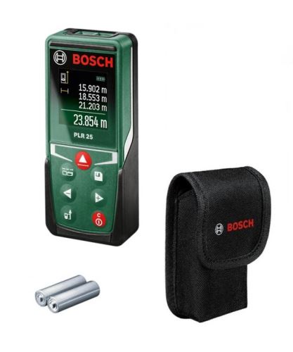 Bosch digitális lézeres távolságmérő PLR 25 0603672521