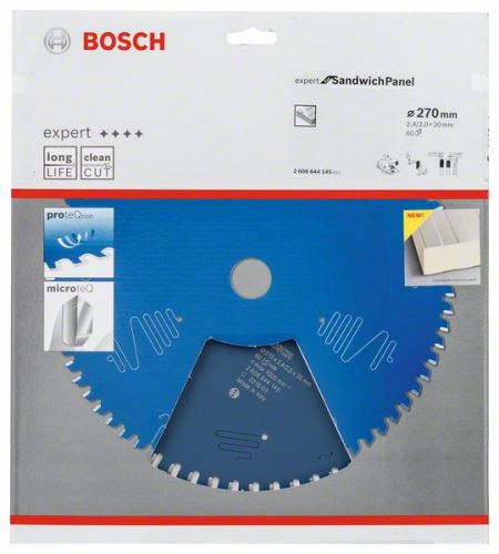 BOSCH fűrészlap Expert szendvicspanelhez 270 x 30 x 2,4 mm, 60 2608644145