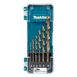 MAKITA fémfúró készlet HSS-Co 2,3,4,5,6,8 mm D-75758