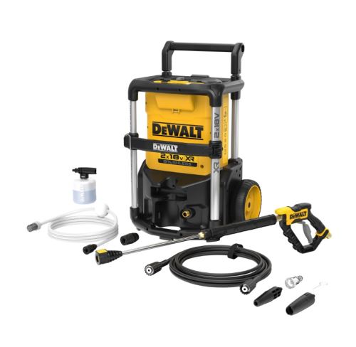 Dewalt vezeték nélküli magasnyomású mosó 2 x 18 V XR, akkumulátor nélkül DCMPW1600N