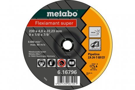 METABO FLEXIAMANT SUPER 180X4.0X22.23 CSŐ, SF27 61679500