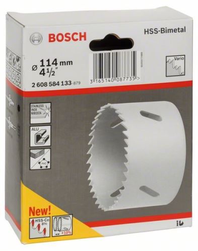 BOSCH HSS-bimetál lyukasztó szabványos adapterhez 114 mm, 4 1/2" 2608584133