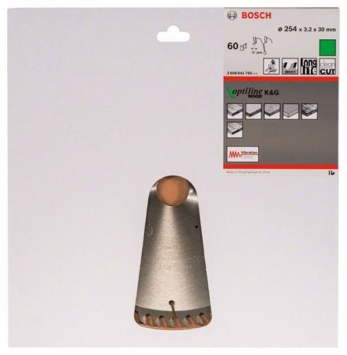 BOSCH fűrészlap Optiline Wood 254 x 30 x 3,2 mm, 60 2608641765