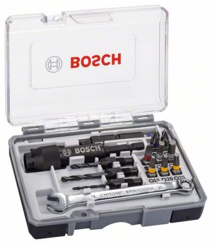 BOSCH 20 darabos csavarhúzó bitkészlet Drill&Drive 2607002786