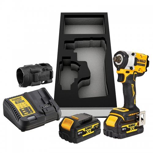 DEWALT Akkus ütvecsavarozó 18V 2x5.0Ah CFN burkolattal DCF921P2G