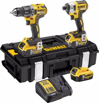 DEWALT Combo akkumulátoros szerszámkészlet 18V 3x5,0 Ah DCK266P3