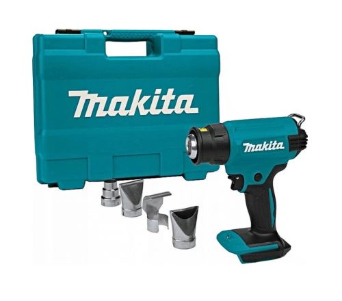 Makita Aku hőlégpisztoly, Li-ion LXT 18V, akkumulátor nélkül DHG180ZK