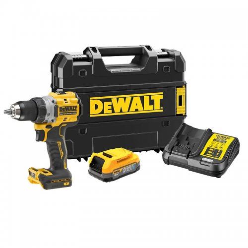 DEWALT akkus fúrócsavarozó 18V 1x1,7Ah POWERSTACK DCD800E1T