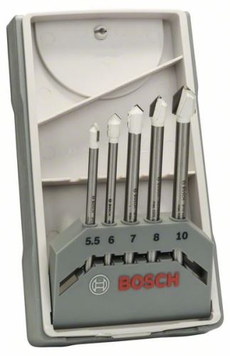 BOSCH 5 részes cserépfúró készlet CYL-9 Ceramic 5.5; 6,0; 7,0; 8,0; 10,0 mm 2608587170