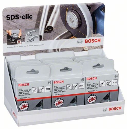 BOSCH SDS-Clic anyakészlet (15 db) 2607019033