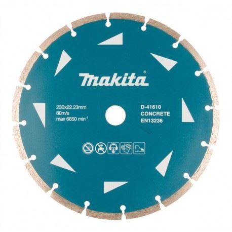 MAKITA gyémánt vágótárcsa DiaMak 230x22,23 mm, 10 db D-61145-10