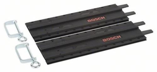 BOSCH 2 részes műanyag vezetősín csavaros asztalosbilincsekkel 700 mm (2x 350 mm) 2609255732