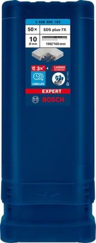 BOSCH EXPERT fúró SDS plus-7X, 10x100x165 50 db 2608900193