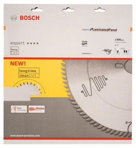 BOSCH fűrészlap Expert laminált panelhez 300 x 30 x 3,2 mm, 96 2608642517