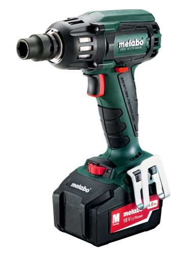 METABO Akkus ütvecsavarozó kulcs SSW 18 LTX 400 BL 2x4,0 Ah