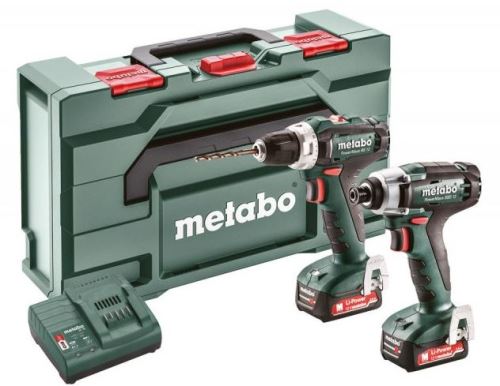 METABO Combo Set 2.7.1 12 V vezeték nélküli gépek PowerMaxx BS 12 és SSD 12 - 685166000