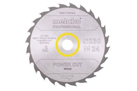 METABO fűrészlap HW/CT 230 x 30 mm, 24 fog 628011000