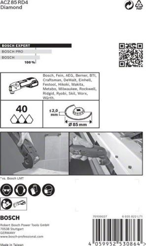 BOSCH EXPERT STAROCK DIA ACZ85RD4, 1db 2608900034