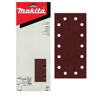 MAKITA csiszolópapír tépőzáras 115x229 mm 14 lyukú K240, 10 db P-43094