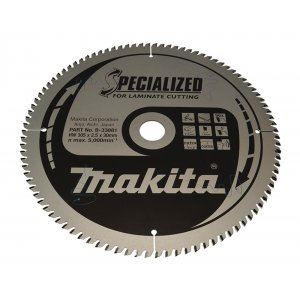 MAKITA laminált fűrészlap SPECIALIZED 305x2,5x30 mm 96 fogú B-33881