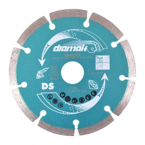 MAKITA gyémánt vágótárcsa DiaMak 125x22,23 mm, 10 db D-61139-10