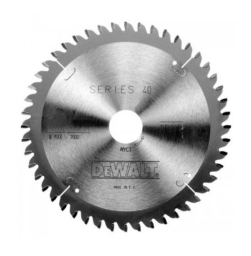 DEWALT fűrészlap / furnér, laminált, alumínium / TCG -5°, 160 x 20 mm, 48 fog DT4084